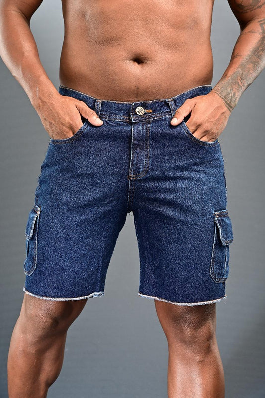 Bermudas Jeans Cargo